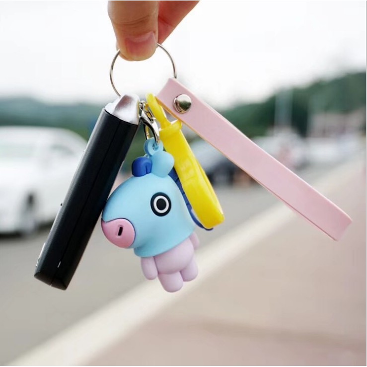 Móc khoá cao su BTS