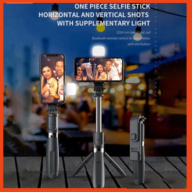 Gậy chụp ảnh tự sướng dài 1m L02S kết nối bluetooth cho điện thoại | BigBuy360 - bigbuy360.vn