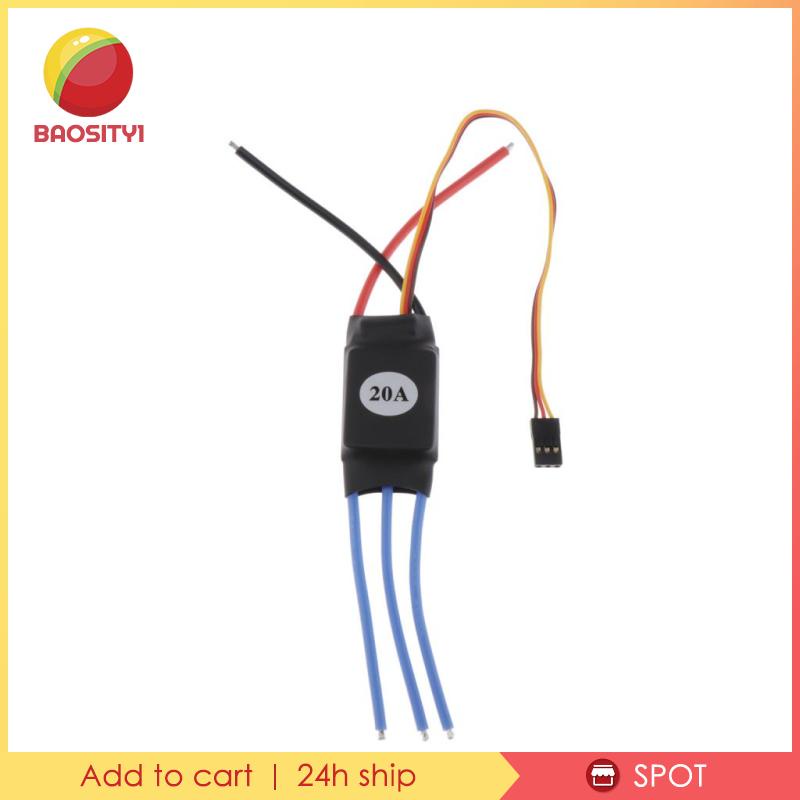 Esc Không Chổi Than Chất Lượng Cao 20A Cho Máy Bay Điều Khiển Từ Xa