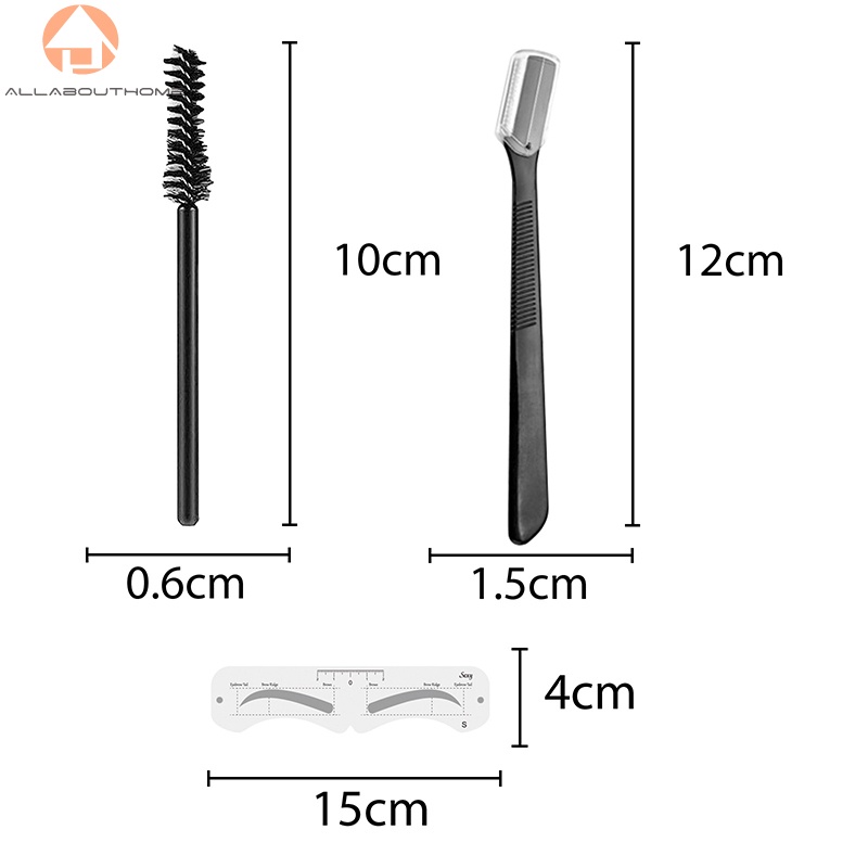 Bộ dụng cụ khuôn vẽ lông mày One Step chống thấm nước có thể tái sử dụng
 | BigBuy360 - bigbuy360.vn