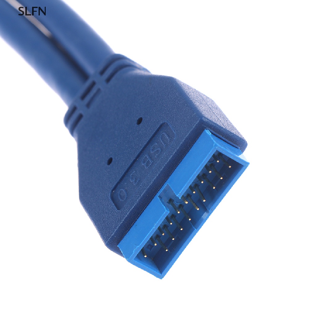 Cáp ChuyểN ĐổI 2 CổNg USB 3.0 Sang ĐầU CắM 20 Pin