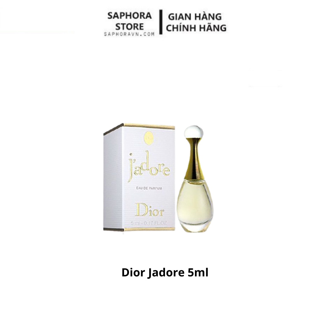 Nước hoa Dior Jadore 5ml ,nước hoa chính hãng, mini dùng thử thơm lâu thơm đến 8 tiếng