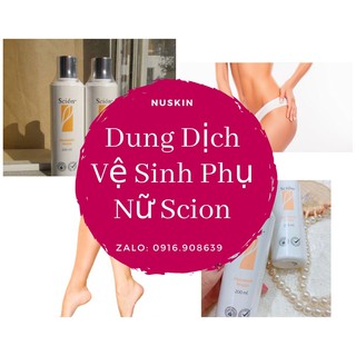 Dung Dịch Vệ Sinh Phụ Nữ Làm Hồng Và Se Khít Vùng Kín Scion Feminine Wash Nuskin 200ml