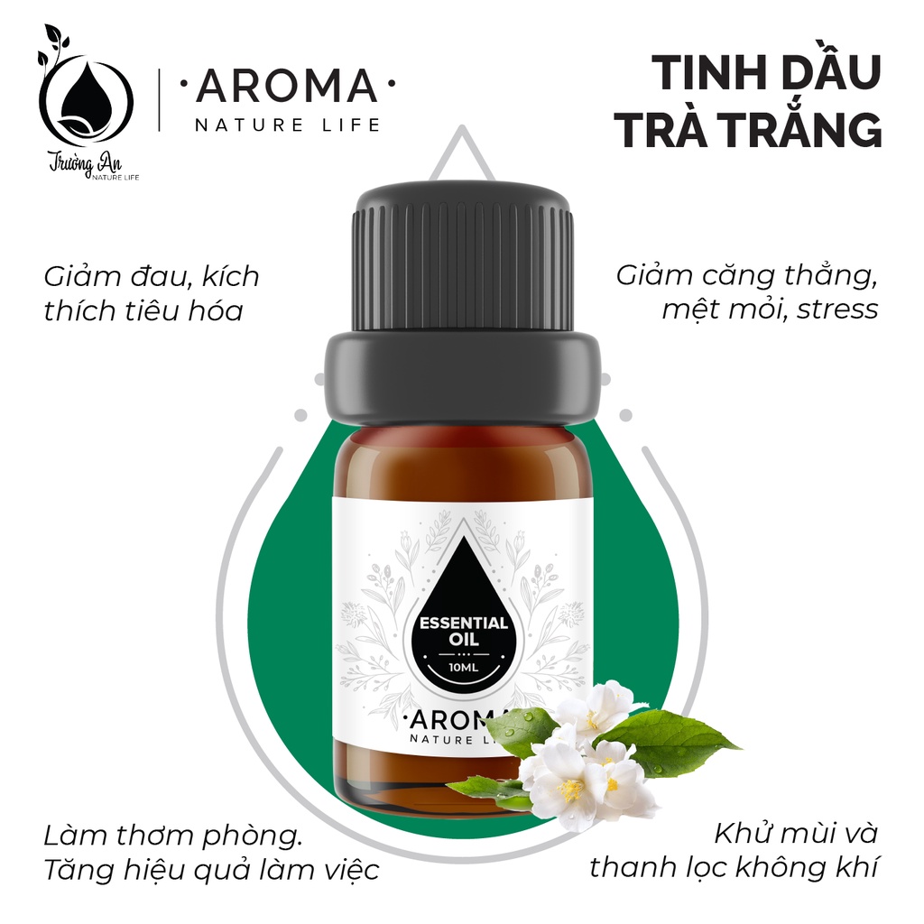 Tinh dầu Trà Trắng nguyên chất TRƯỜNG AN dung tích 500ml/1000ml