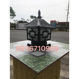 Đèn Cổng , Hàng Rào Nhôm Đúc D200 .Sản xuất tại Việt Nam