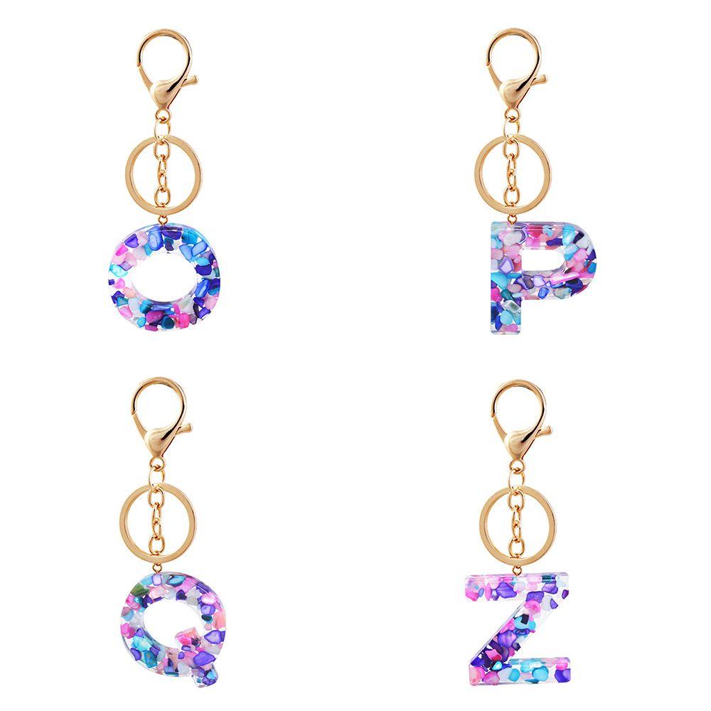 NIUYOU Bộ 26 Móc Chìa Khóa Chất Liệu Acrylic