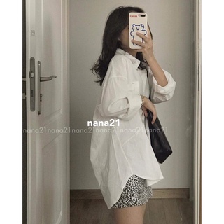 Áo sơ mi dài tay khuy cài cách điệu