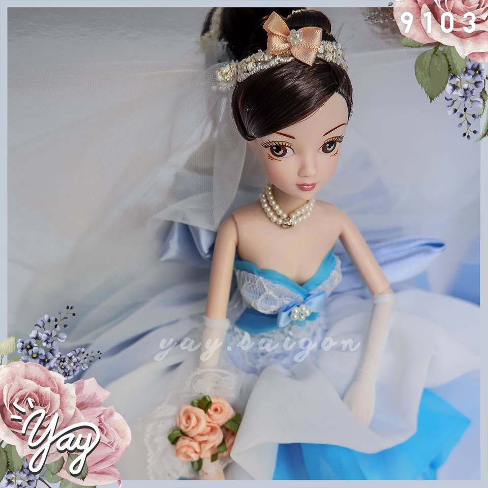 [CHÍNH HÃNG] [GIÁ RẺ] BÚP BÊ Cô Dâu Có Khớp Kurhn Maya Bride - #9103