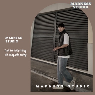 Ảnh thật áo gile phao unisex nam nữ - madness studio