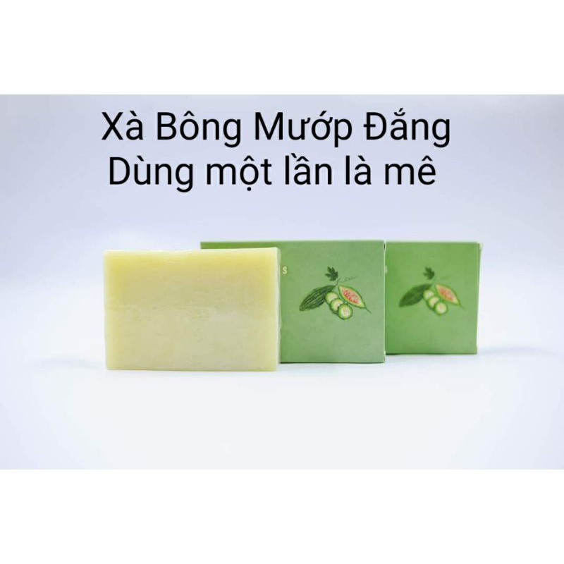 Xà Bông Sinh Dược Mướp Đắng Ngừa Mụn Lưng, Mát Da