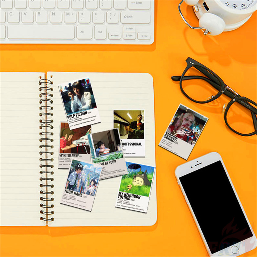 ❉ Mixed Movie & TV Shows Series 03 Retro Mini Poster Stickers ❉ 64Pcs/Set DIY Fashion Waterproof Doodle Decal Stickers
