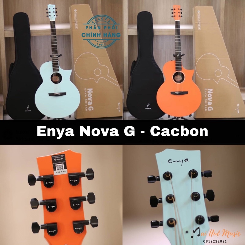 Guitar Nova G chính hãng Enya - Tặng đầy đủ phụ kiện hãng