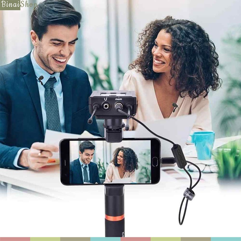 Comica CVM-D-SPX -Cáp Nối Transmitter Cho Điện Thoại Android Type C, Cáp Dài 45cm, Tương Thích Với Cổng Type-C