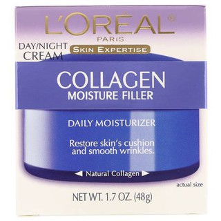 [Chính hãng USA] Kem dưỡng ẩm Collagen Loreal ngày và đêm. LOreal Collagen Moisture Filler Day/Night Cream (48g)