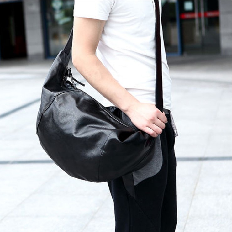 Túi đeo chéo nam nữ bao tử thời trang phong cách hàn quốc cao cấp chất liệu da pu phong cách đeo đi phượt