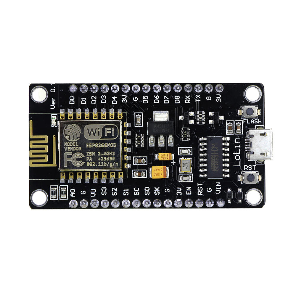 Bảng Mạch Nodemcu V3.2 Arduino Mini Micro Esp8266 Esp-12 E Lua Ch340 Wifi Wlat