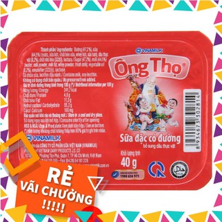 💖date mới💖 sữa đặc có đường ông thọ đỏ hộp 40g