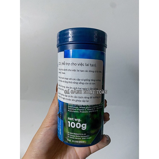 THỨC ĂN CZ3 HỖ TRỢ LAI TẠO CÁ LA HÁN THÁI LAN 100G