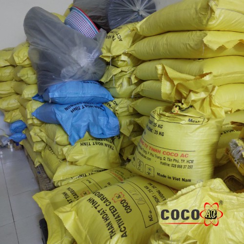 3kg Hạt Than Gáo Dừa 100% Hoạt Tính Lọc Khí Khử Mùi Công Nghiệp