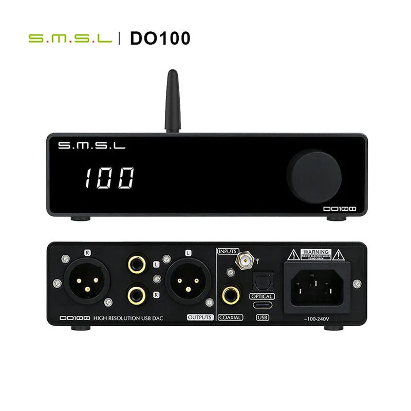 Giải Mã Âm Thanh SMSL DO100 ES9038Q2Mx2 Bluetooth 5.0 DAC