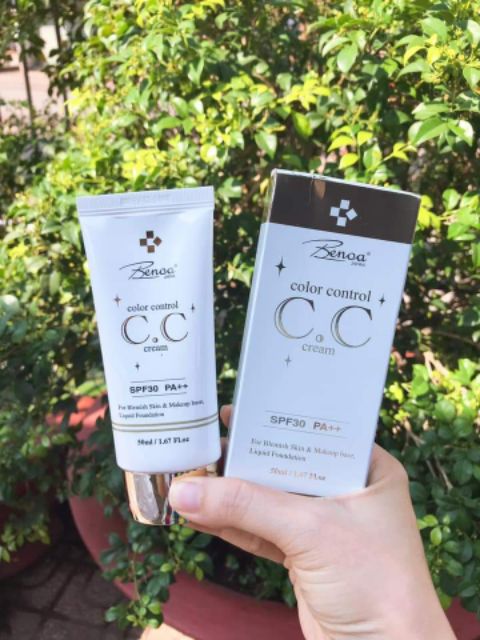 KEM NỀN TRANG ĐIỂM DA CC CREAM BENOA NHẬT 50ML | BigBuy360 - bigbuy360.vn