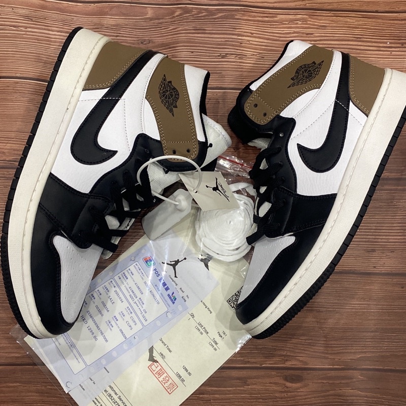 Giày Thể Thao Nam Nữ Sneaker Air Jordan 1 Cổ Cao PANDA, Nâu, Xanh, Xanh Loang Full Size | BigBuy360 - bigbuy360.vn