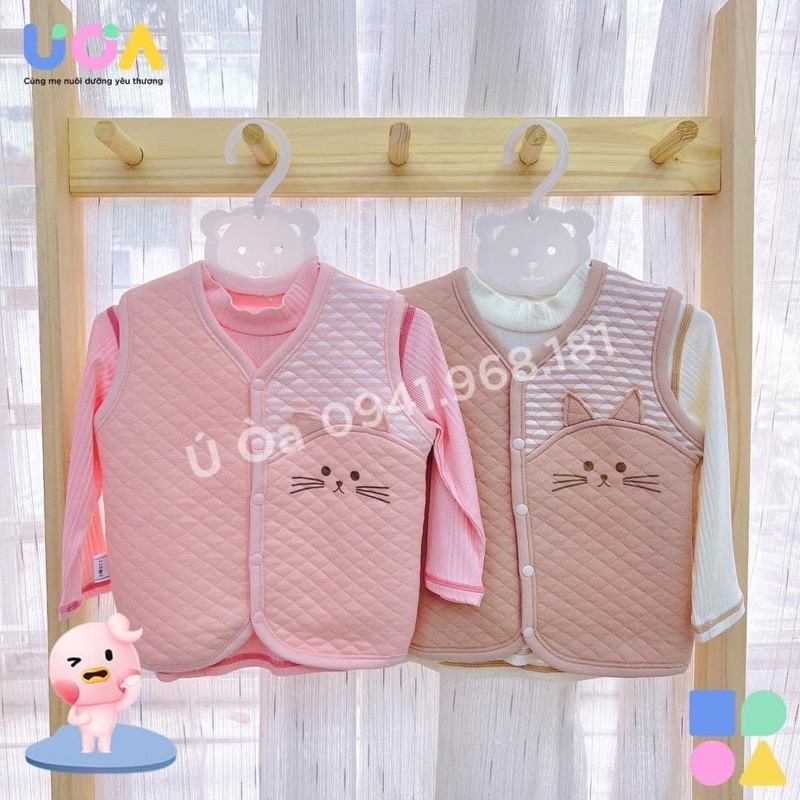 Áo ghile trần bông bé trai bé gái