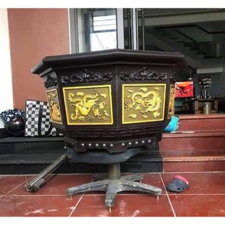 Khuôn đúc chậu cảnh nhựa abs bát giác 60 tứ linh