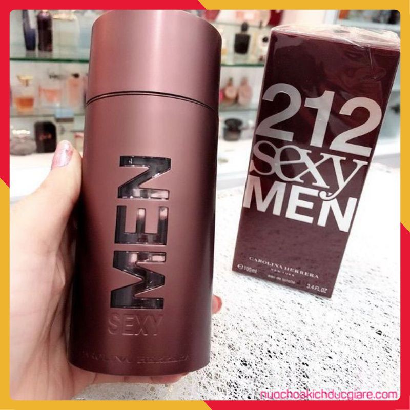 [Chính Hãng] - Nước Hoa Nam Cao Cấp 212 Sexy 100ml Hương Thơm Quyến Rũ - Xịt Phát Gái Theo