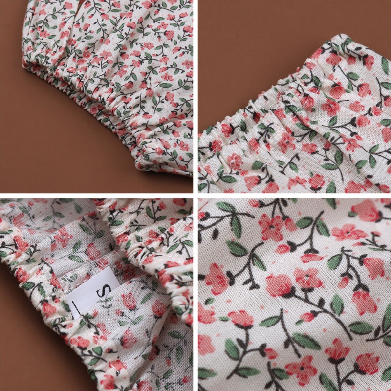 Quần Ngắn In Hoa Thời Trang Mùa Hè Cho Bé Gái