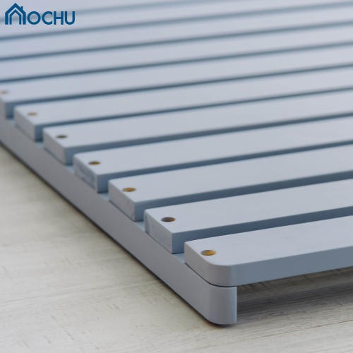 Giường ngủ Pallet gỗ thông OCHU lắp ráp gấp xếp gọn NANCY BED - GREY Nội thất thông minh phong cách Hàn Quốc