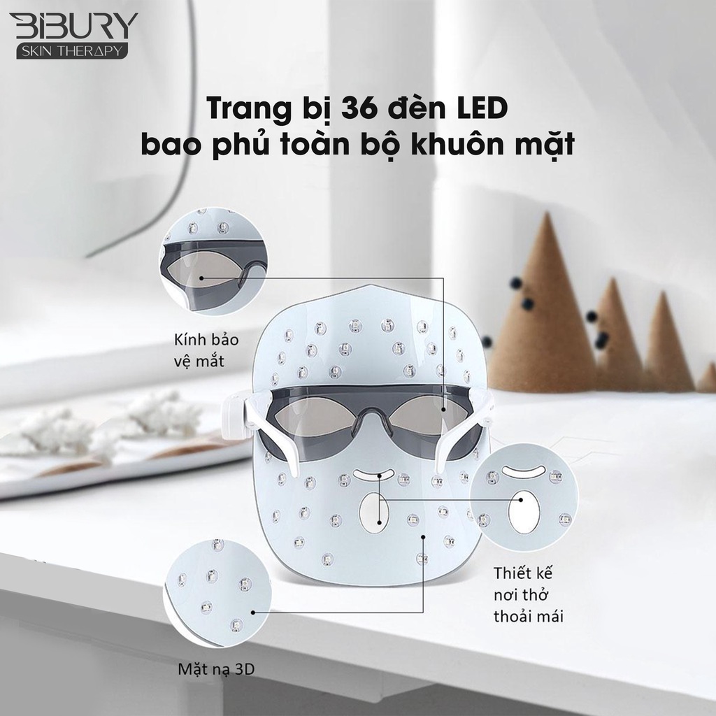Bibury Mặt nạ ánh sáng sinh học BBR03-01