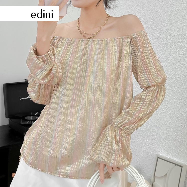 Áo Trễ Vai Tay Dài - EDINI - A1443