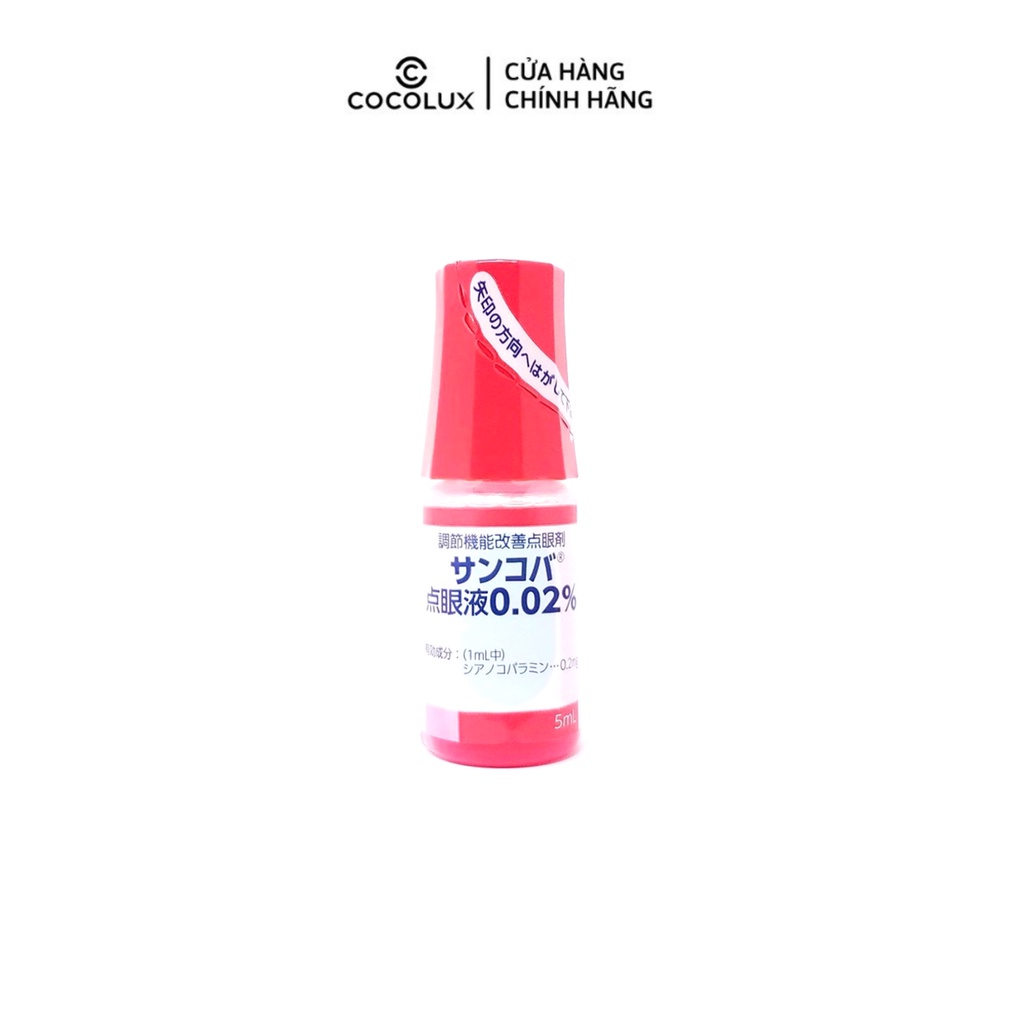 Nhỏ mắt Sancoba 5ml Cocolux