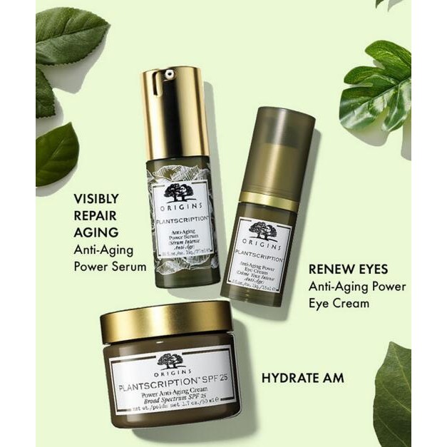 ORIGINS  Kem dưỡng mắt chống lão hoá Plantscription Anti-Aging Power Eye Cream