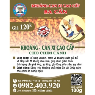 Khoáng canxi cao cấp