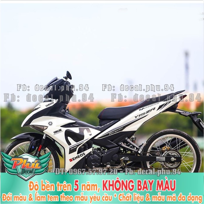 Tem rời EX 150 Movistar đen trắng (P) -1