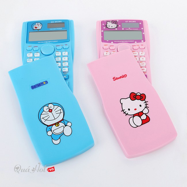 MÁY TÍNH THỜI TRANG HELLO KITTY VÀ DORAEMON - BH 1 THÁNG ĐỔI MỚI