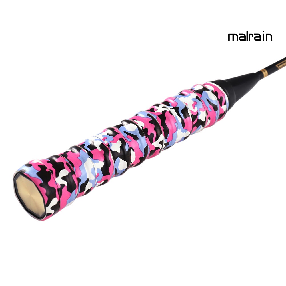 Vỏ Bọc Tay Cầm Vợt Cầu Lông/Tennis Họa Tiết Rằn Ri Chống Trượt Tiện Lợi