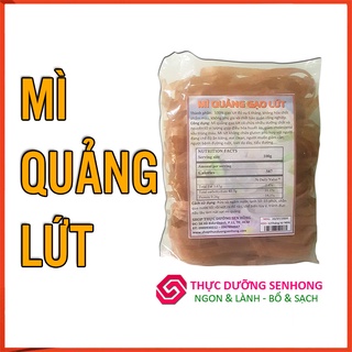 Mì Quảng Gạo Lứt (Sợi 10mm - 1Kg) Thực dưỡng Sen Hồng