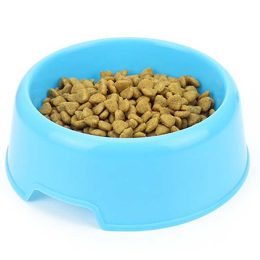 Bát ăn cho chó mèo chất liệu nhựa giá rẻ chống lật - chén đựng thức ăn chó mèo