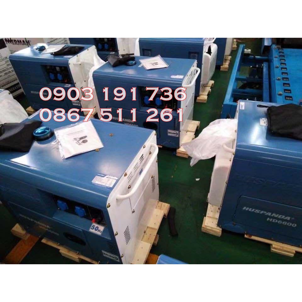 Máy phát điện chống ồn Huspanda 6600 chính hãng giá tốt