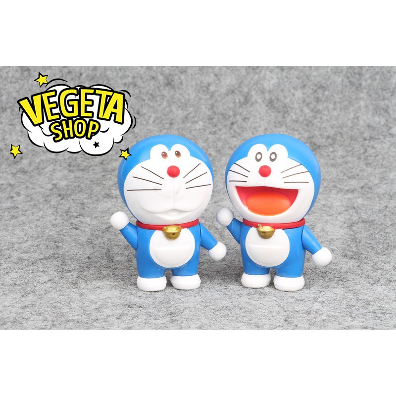 Mô hình Doraemon (Doremon) - Figure Doremon xoay được đầu và tay 360 độ - 7cm x 3cm - Bán lẻ đồng giá 35k