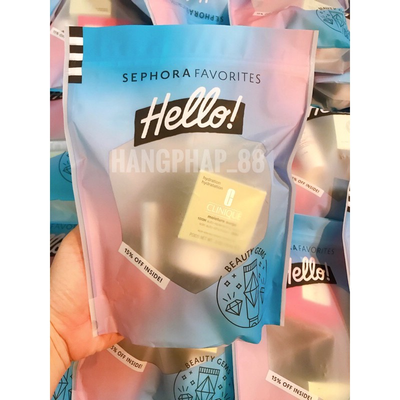 Set Sephora 6 món hàng sẵn