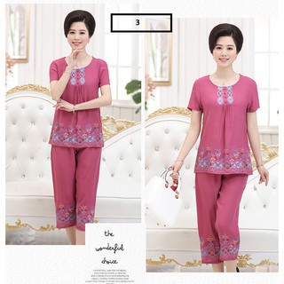 Bộ quần áo mặc nhà cho mẹ ( ME106 )