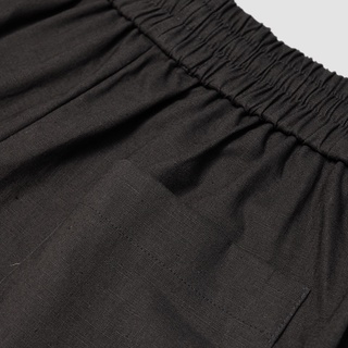 Quần shorts cạp chun UNCLE Dark Gray Jacques