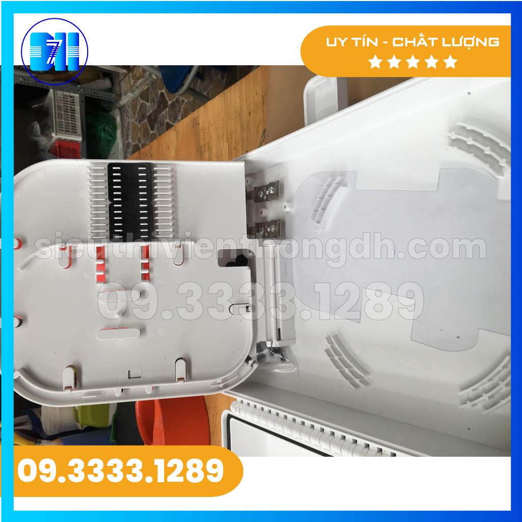 Hộp Phối Cáp Quang Nhựa 24FO- Ngoài trời