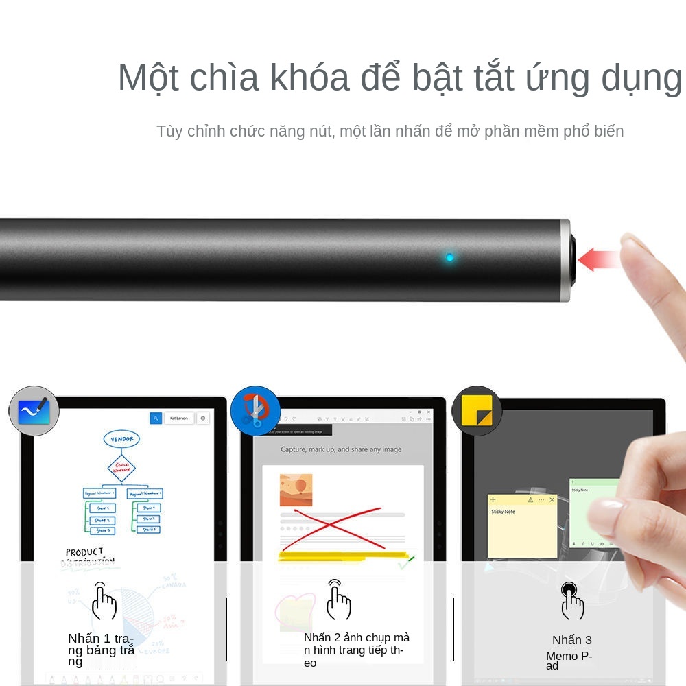 Bút cảm ứng Microsoft Surface Bút viết tay 2021 pro / book / go / Bluetooth 4096 nhạy áp lực | BigBuy360 - bigbuy360.vn