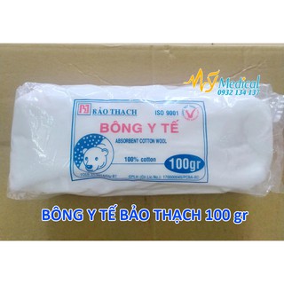 Bông Gòn Y Tế Bảo Thạch gói 100g