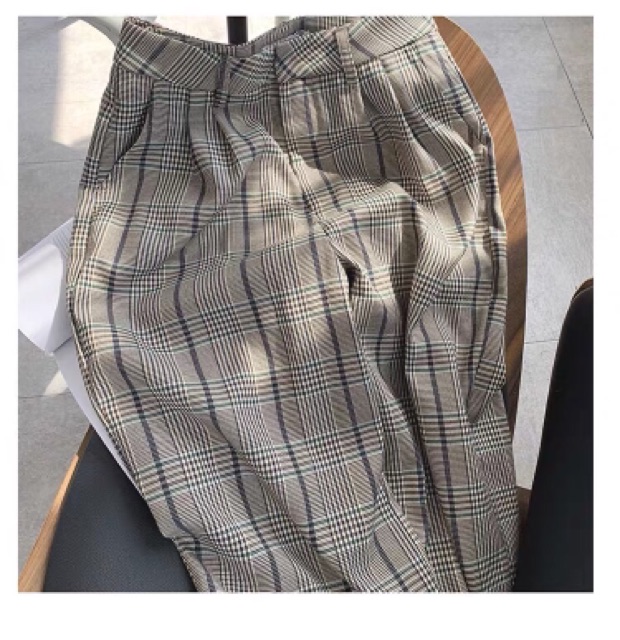 sẵn M,L Quần caro ống suông chất đẹp | BigBuy360 - bigbuy360.vn